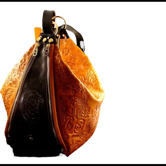 NWT Marino Orlando Leather Handbag - Picture 8 of 8